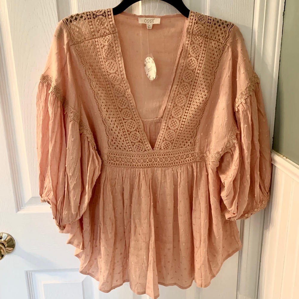 Cute Boho top NWT